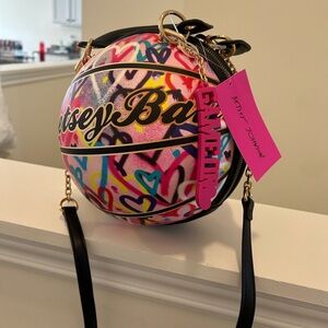 Betsey Johnson Basketball Purse! Unique!